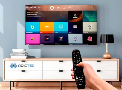 Reiniciar un TV LG con el mando frente al televisor