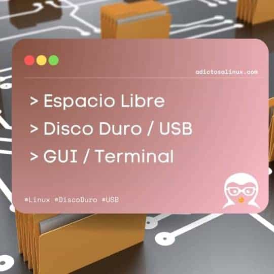 Cómo Saber Cuánto Espacio Libre tienes en un Disco o Memoria USB en Linux