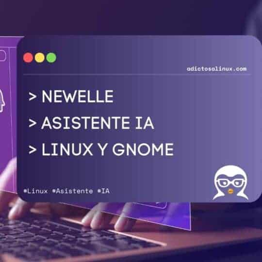 Newelle, el asistente de IA para Linux y GNOME, en una laptop.