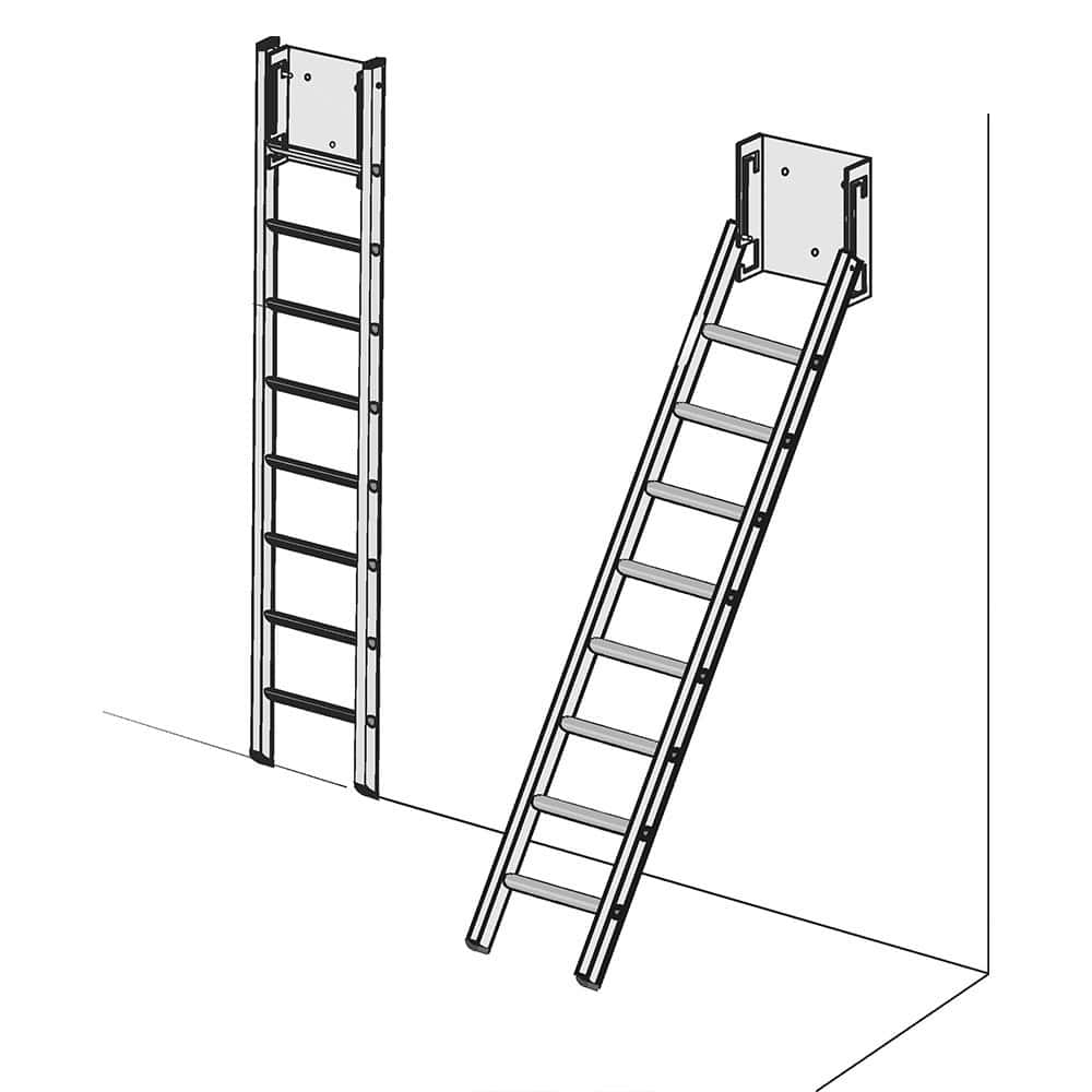نردبان دسترسی به چاله آسانسور
