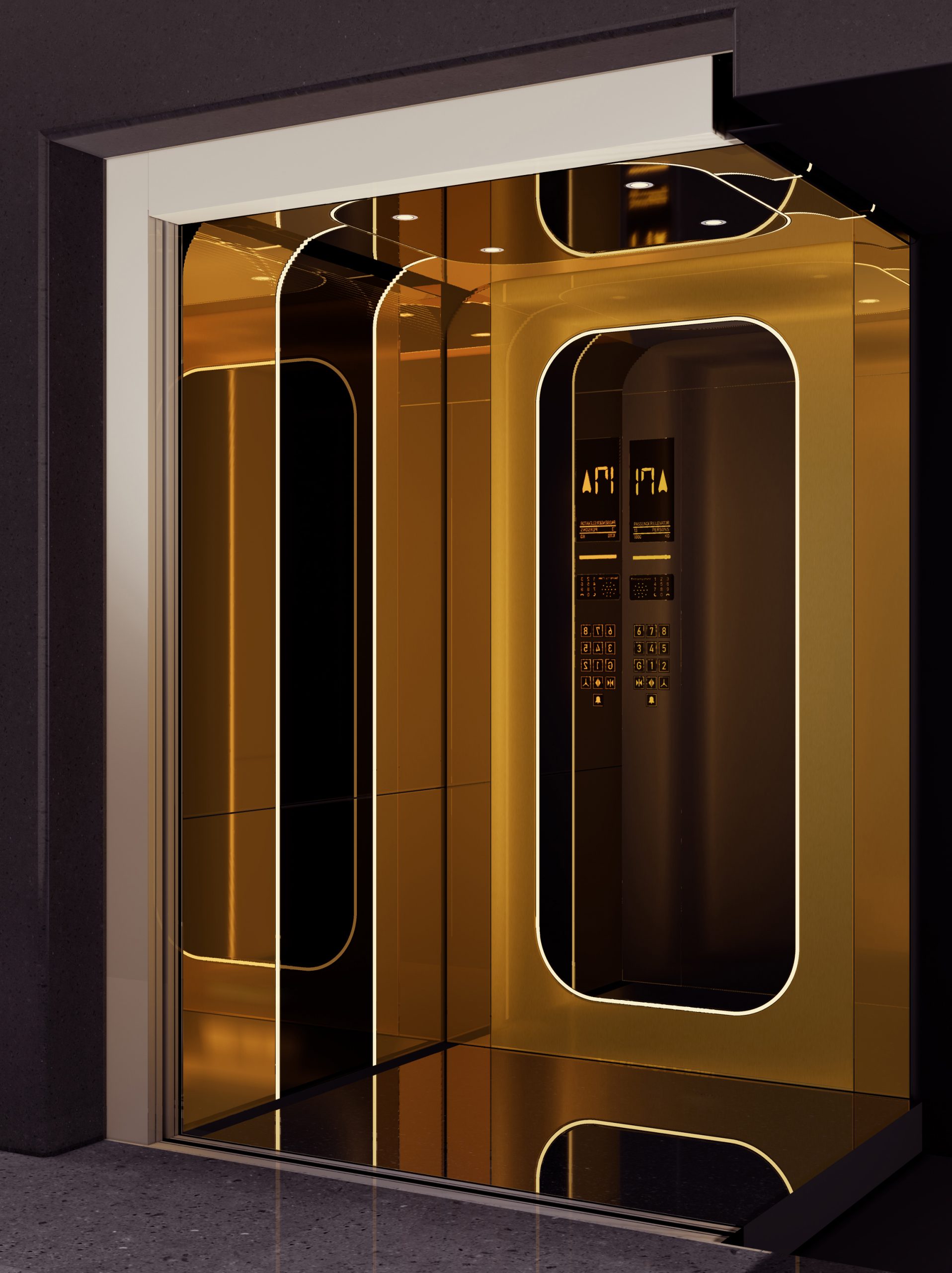 انتخاب کابین آسانسور