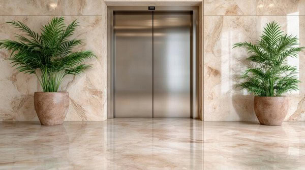 ابعاد لابی آسانسور