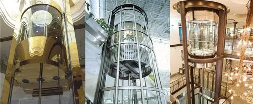 انواع آسانسور هیدرولیک شیشه ای