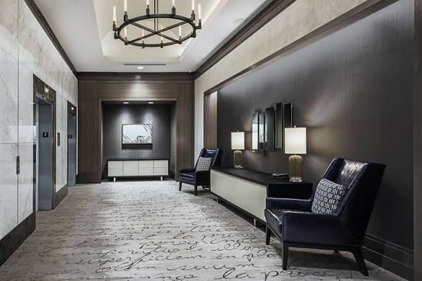 طرح لابی آسانسور