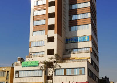 پروژه ساختمان اداری تجاری توحید