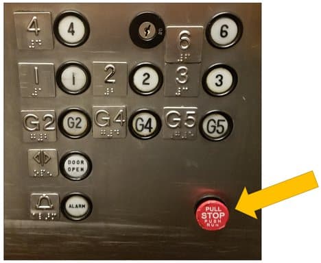 استپ قارچی آسانسور در کجا قرار دارد؟