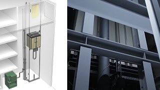 نصب آسانسور هیدرولیک جک مستقیم