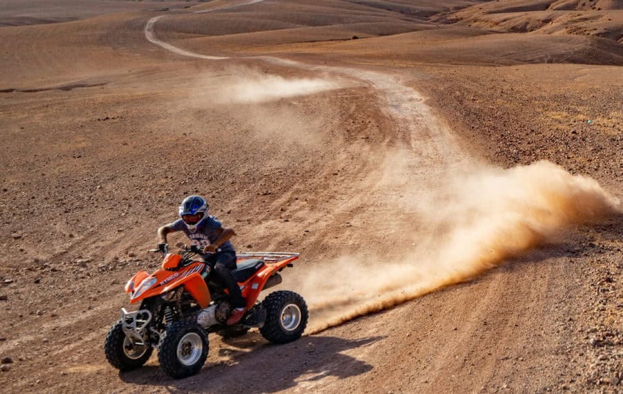 balade en quad au désert agafay