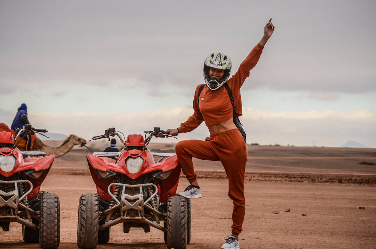 balade quad agafay marrakech en privé