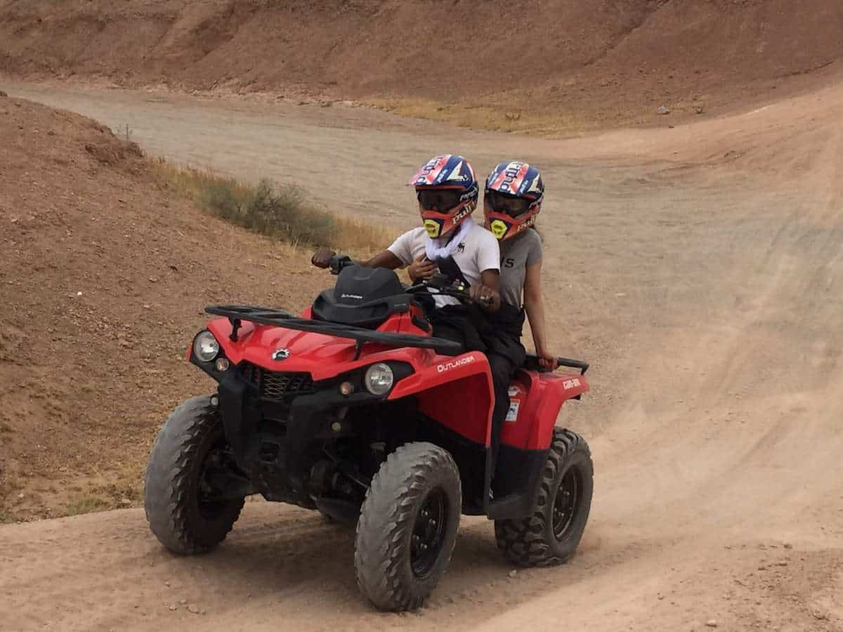 balade quad au désert agafay en privé