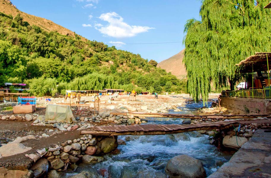 excursion les 3 vallées au départ de marrakech en privé