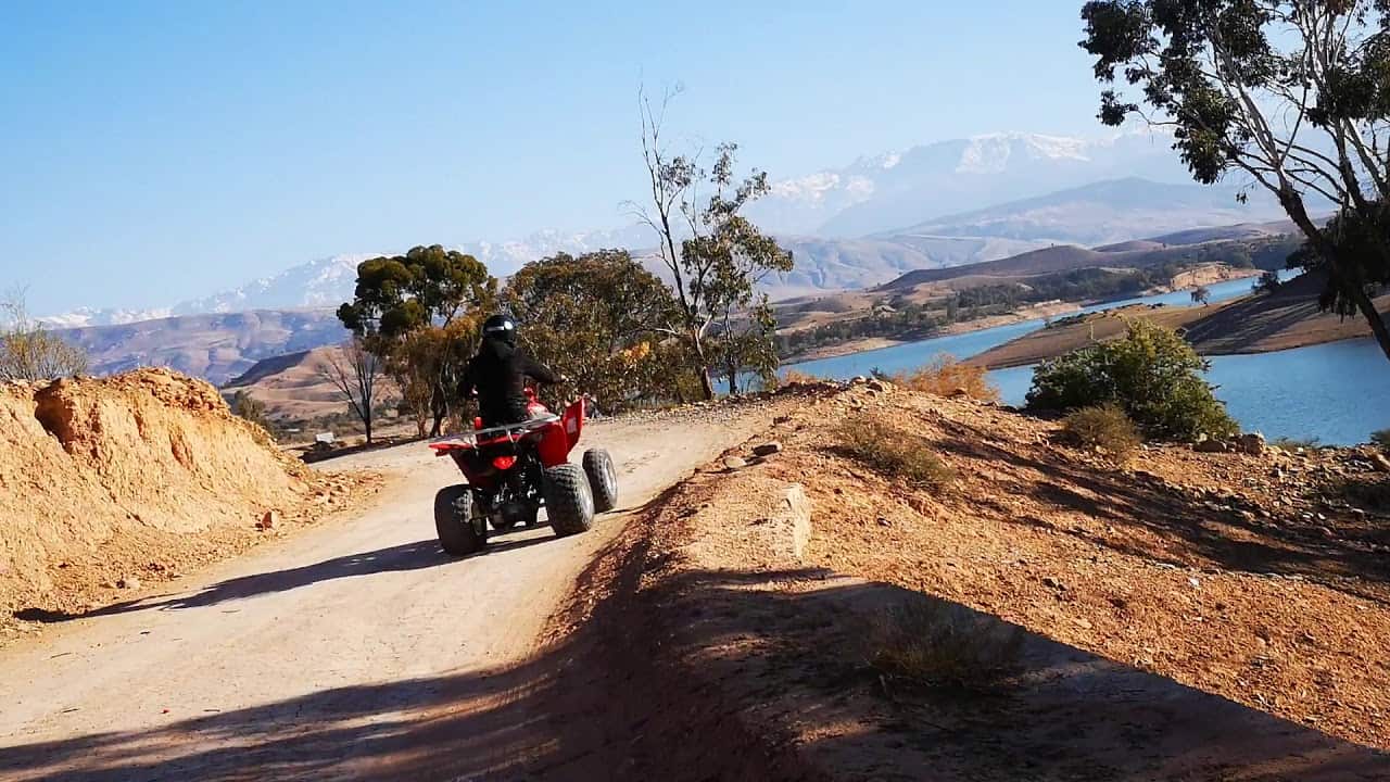une journée quad agafay et lalla takerkoust