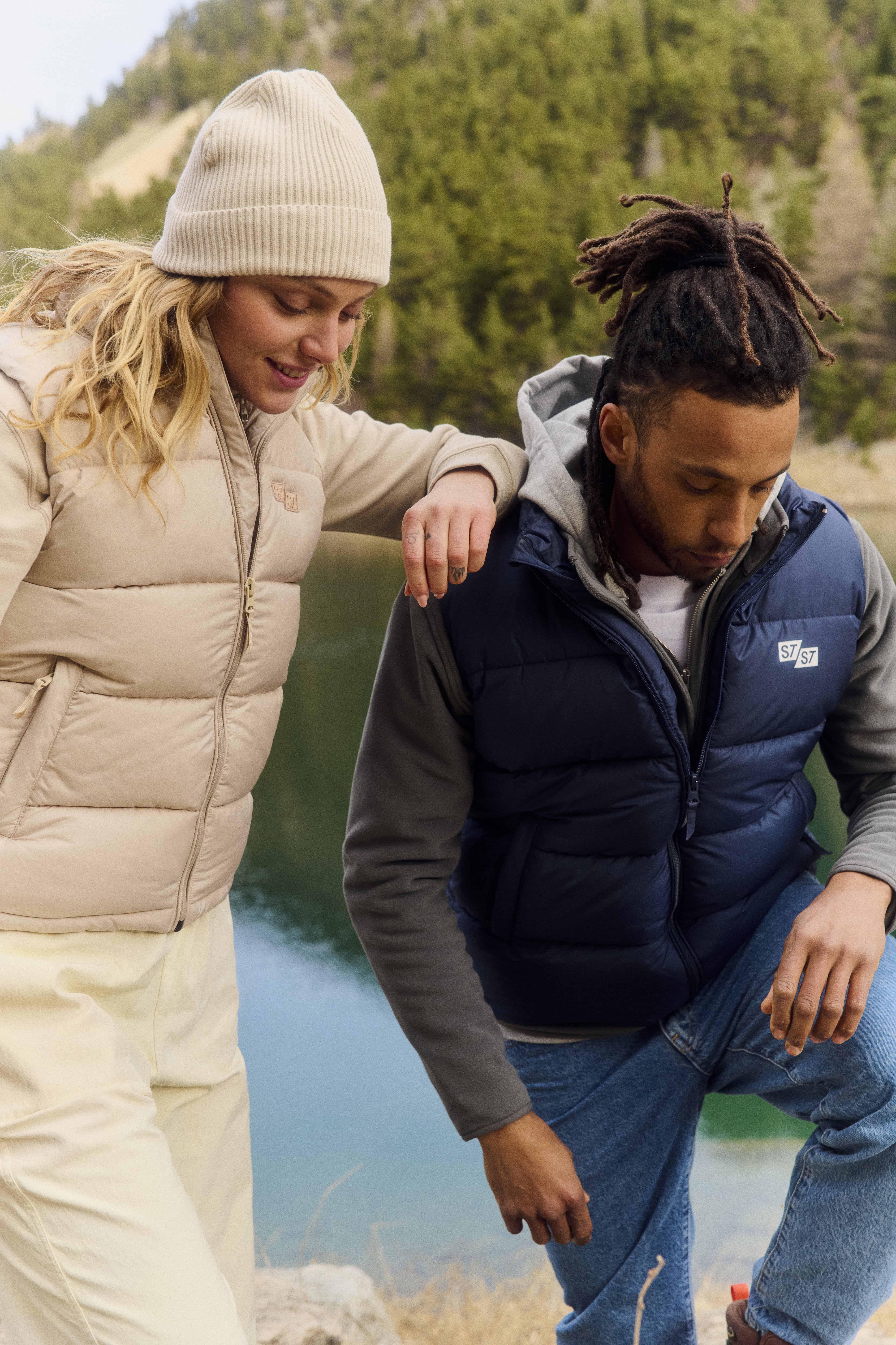 StanleyStella AW24 Nature Outerwear Puffer Gilet 03