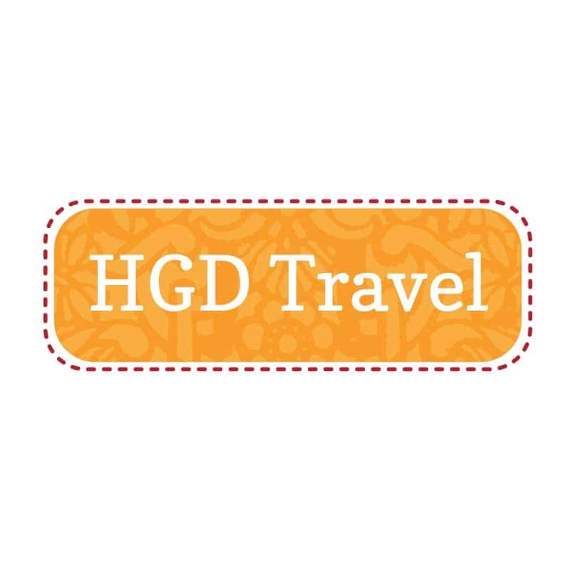 HGD Travel - image logo option presented during design phase