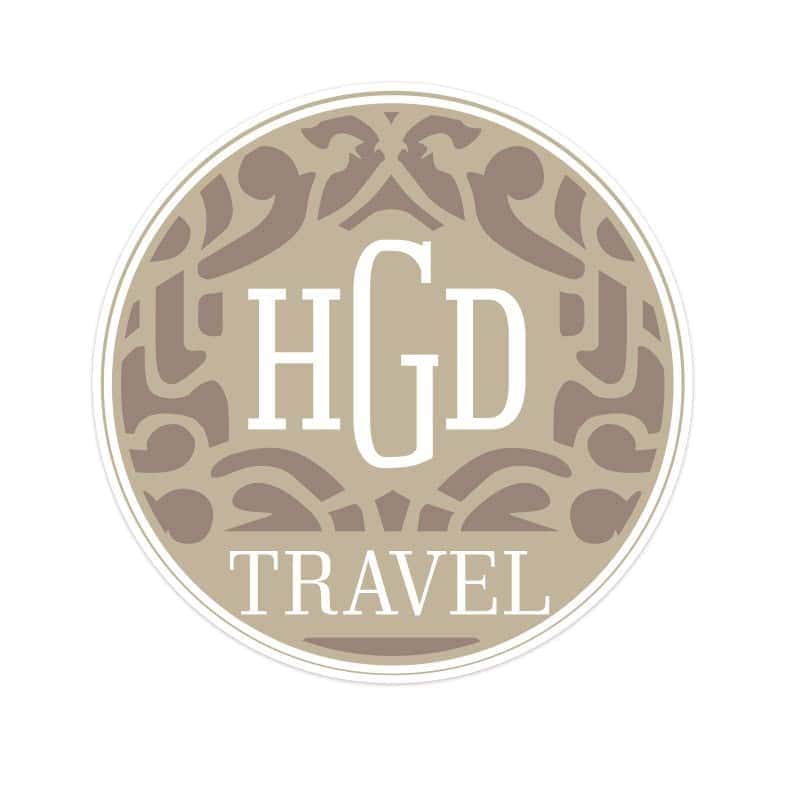 HGD Travel - image logo option presented during design phase