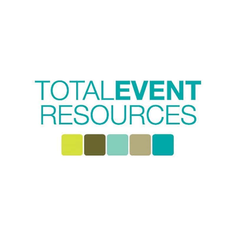 Total Event Resources logo design.