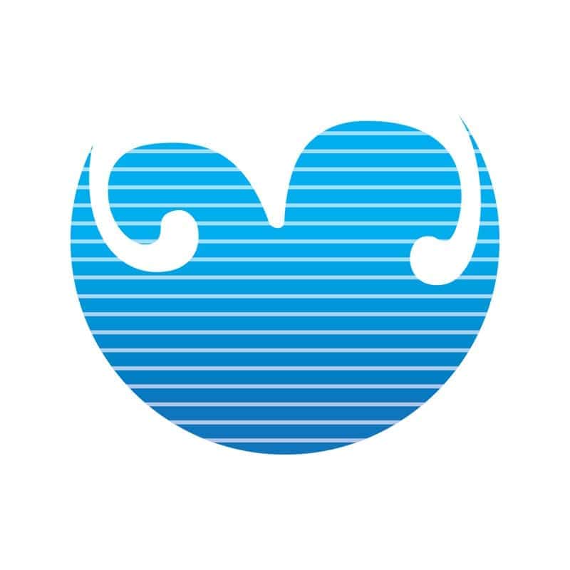 Third Coast logo icon forms waves from the negative space of the number 3 on it's side.