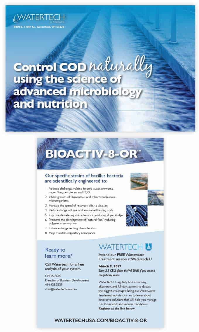 Bioactiv8 promo postcard.
