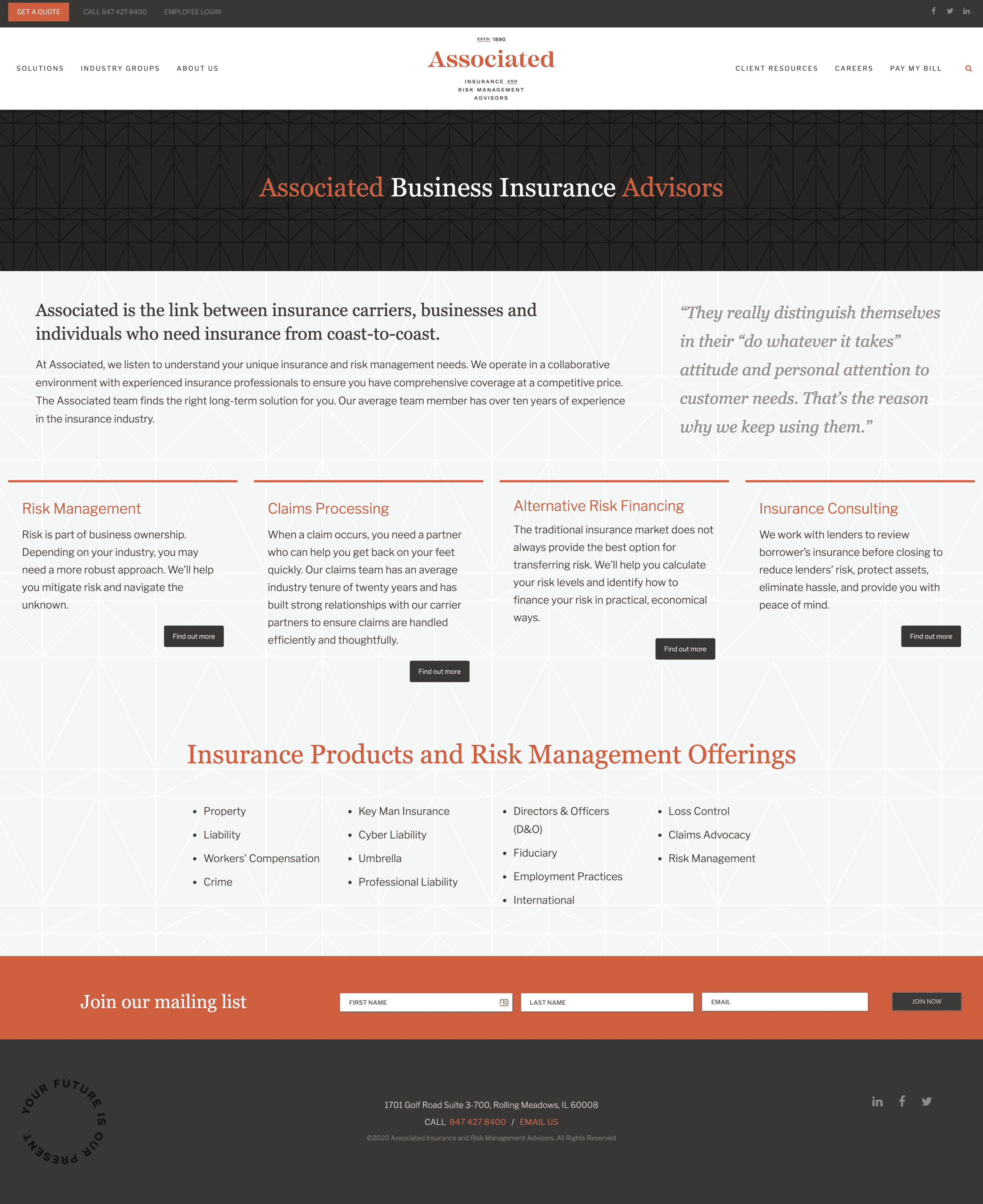 Business Insurance Division.