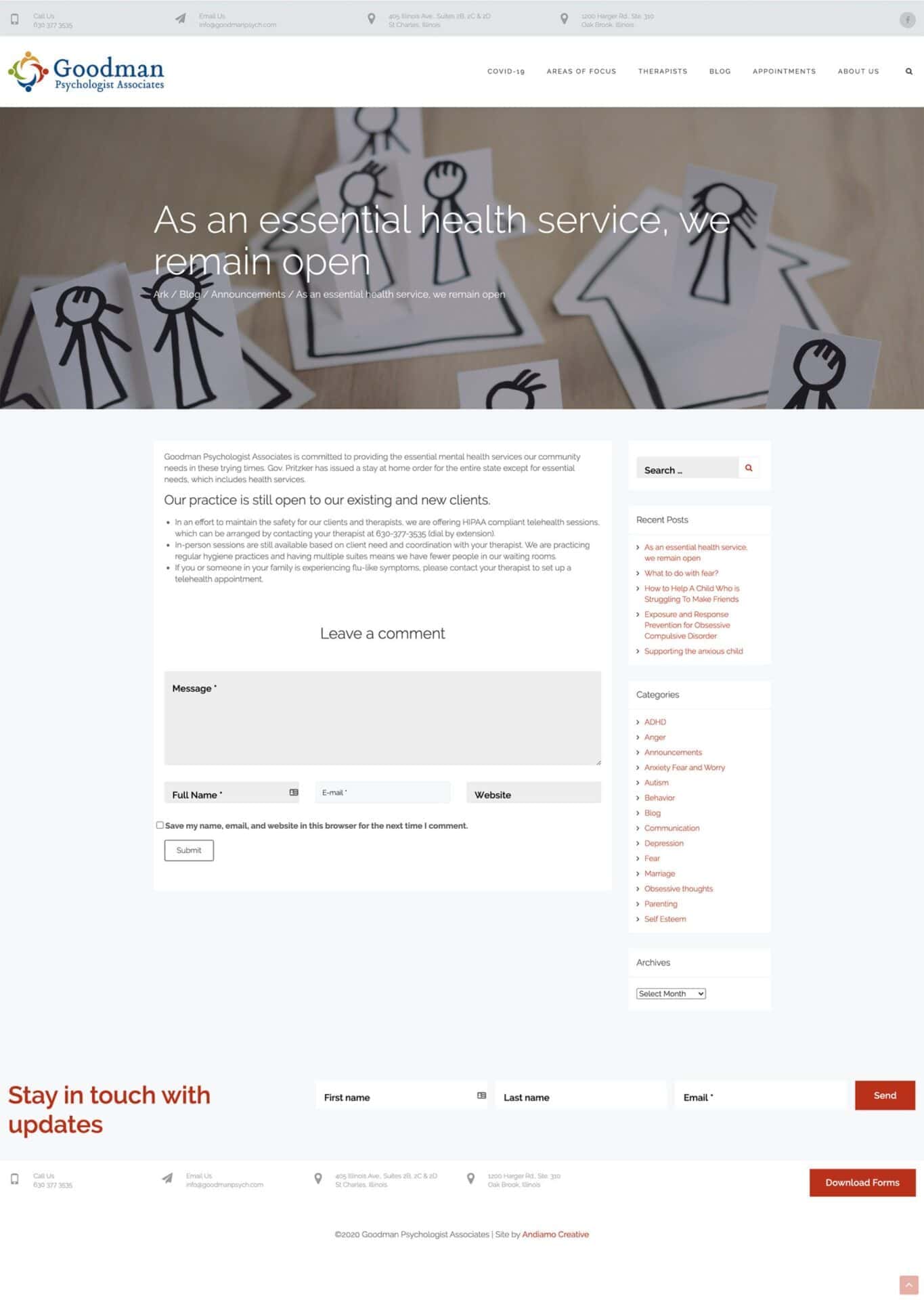 Blog post sample.