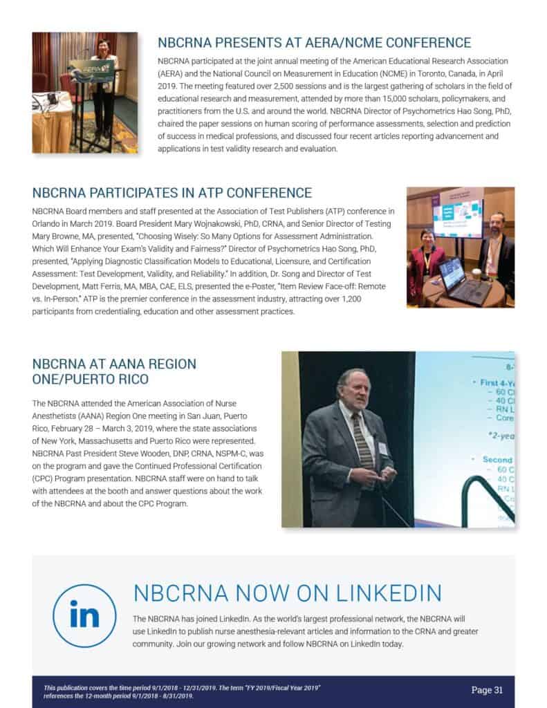 News items from 2019.