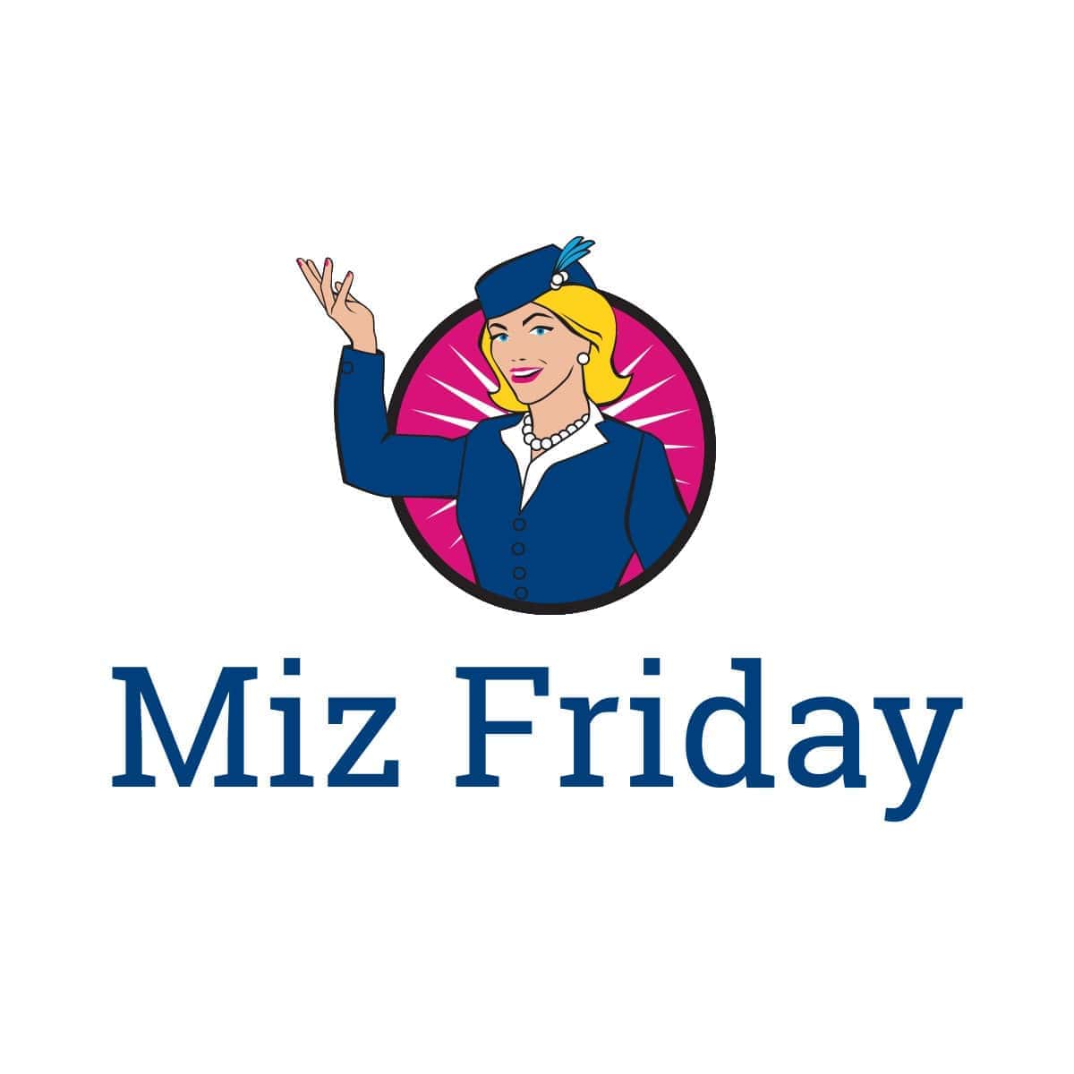Miz Friday primary logo.