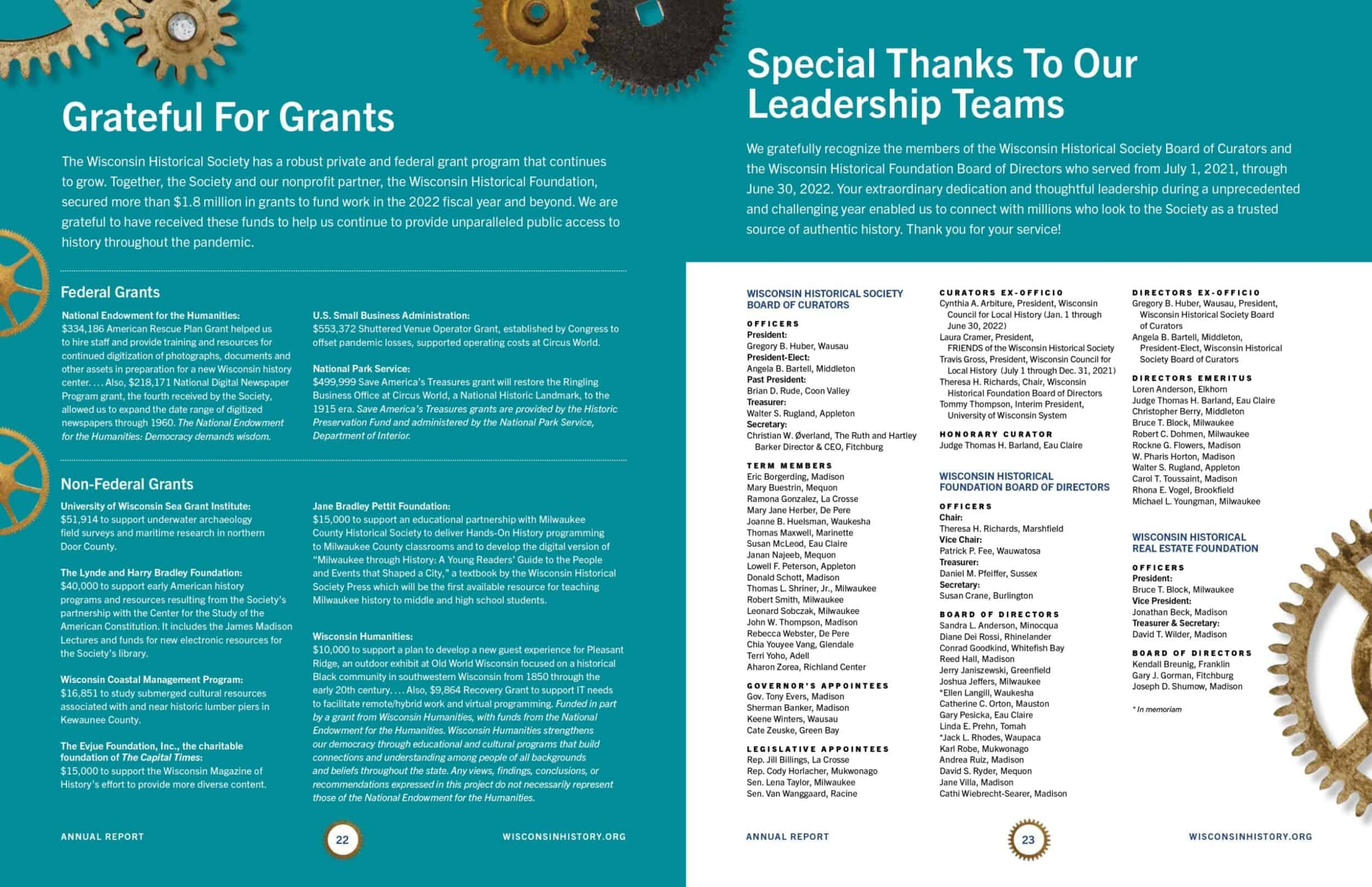 Grants information.