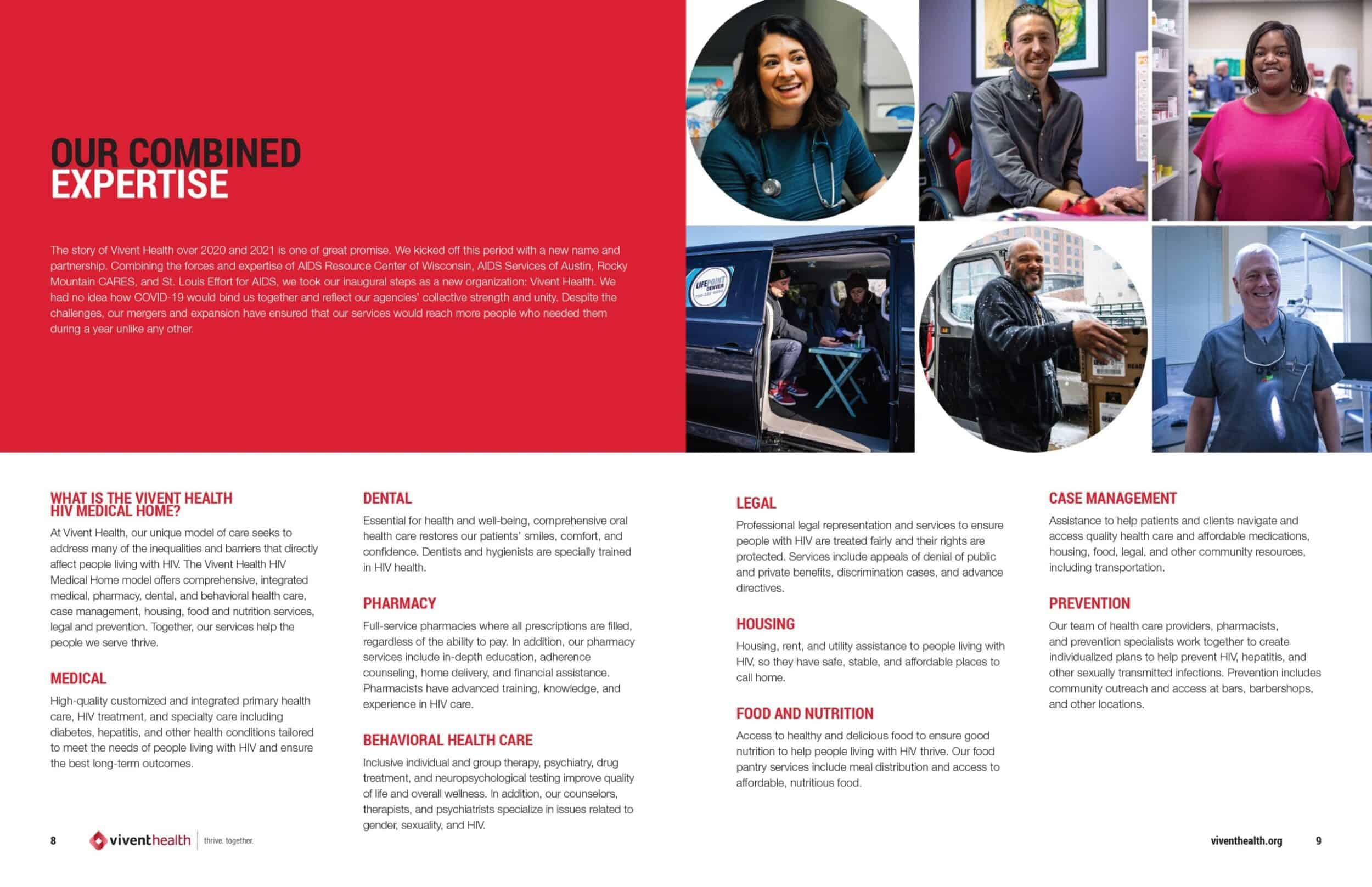Expertise page.