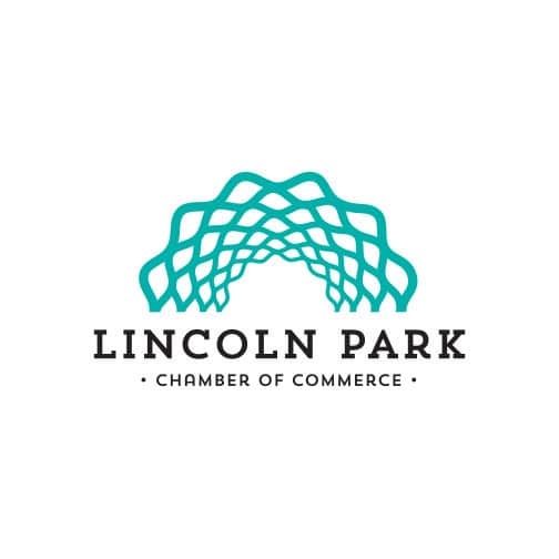 Solid version of logo in their teal and black palette colors.