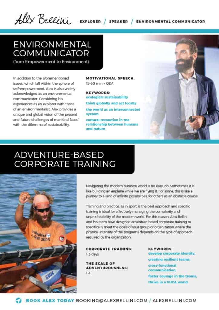 Environmental communicator and adventure based corporate training.