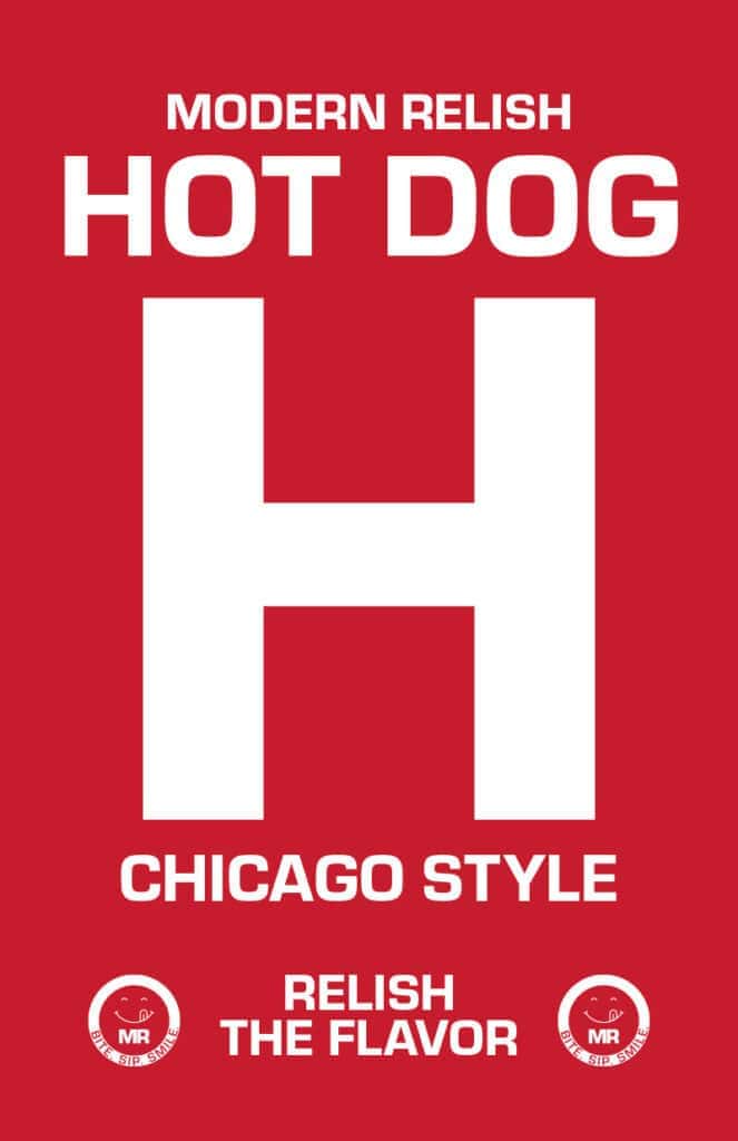 Hot Dog signage.