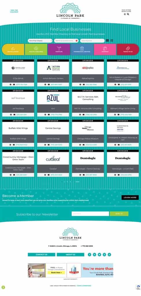 Directory page.
