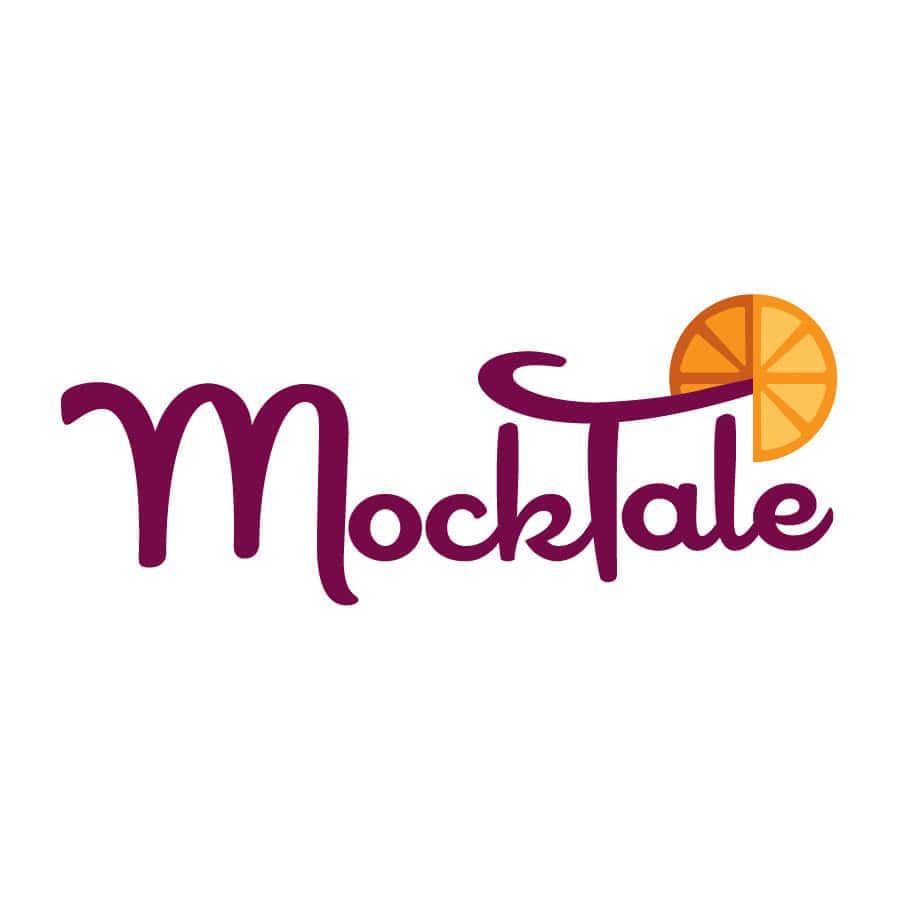 Primary brand mark - script font with the cross of the "T" curved to look like the top of a cocktail glass.