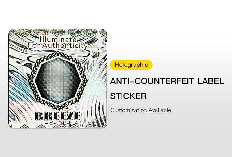 3D Anti-counterfeiting Authentic Security Hologram Sticker - ASY Anti ...