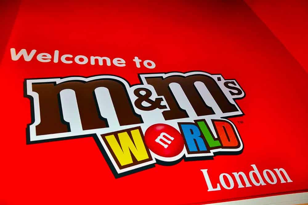 M&Ms World, London, UK