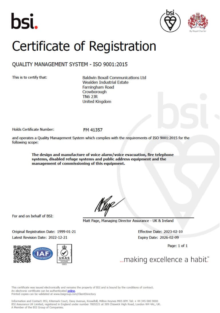 ISO9001:2015
