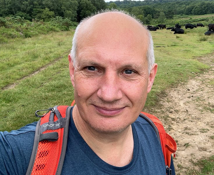 Nick Baldwin Walking