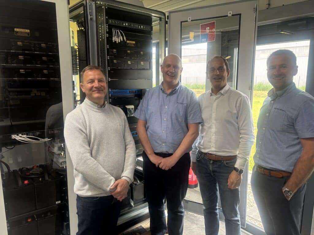 (L-R) Jason Allen, Nick Baldwin, Xavier Aumont, Bob Schulz