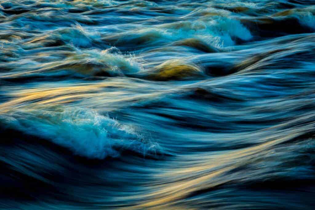 vrij stromend water
