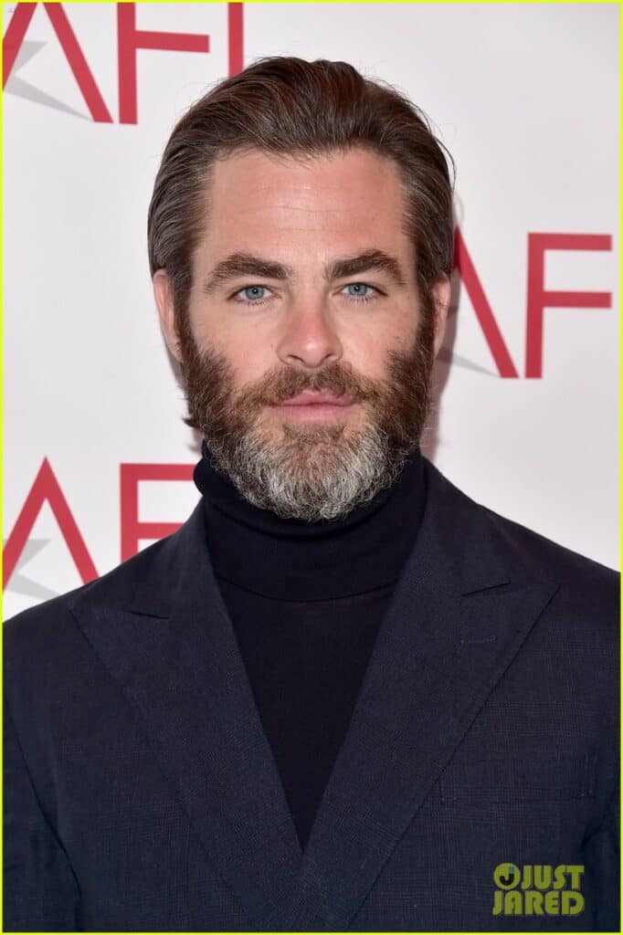 Chris Pine Scruffy Beard