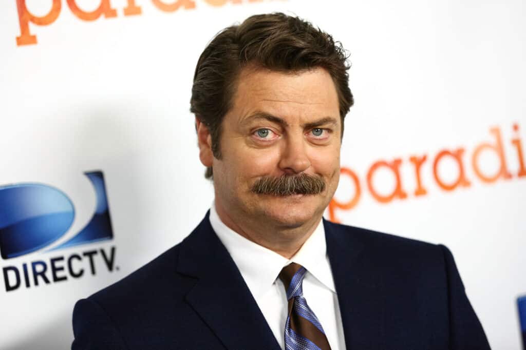 Nick Offerman Chevron Mustache