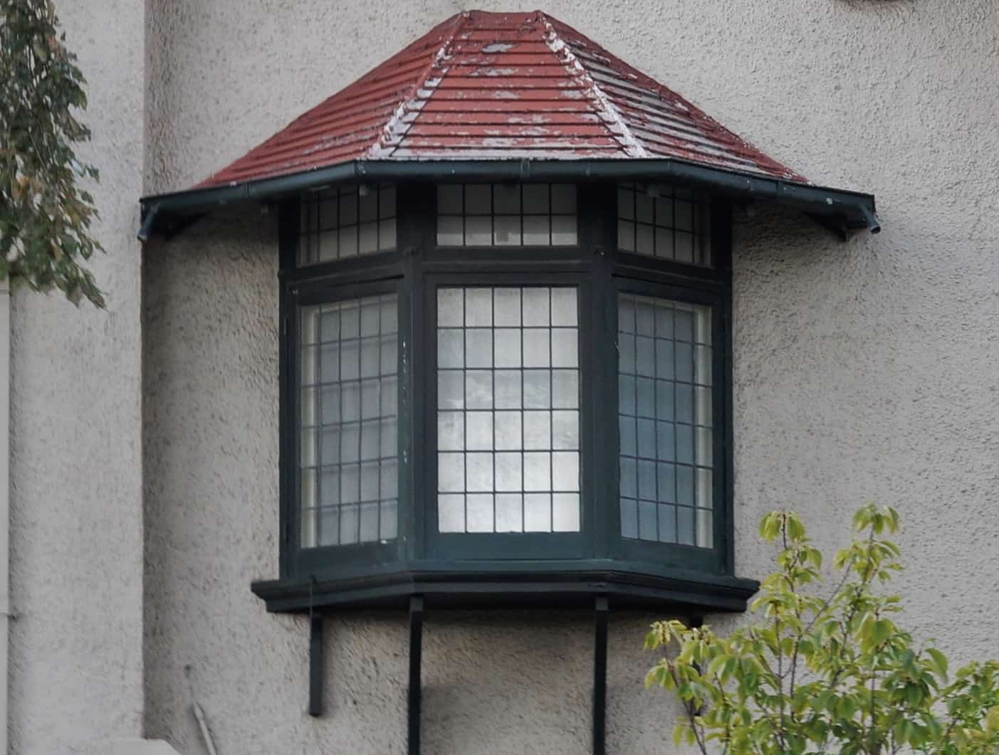 Bay Windows have three panes