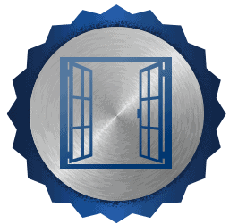 A polished, circular badge with a blue scalloped edge showcases Bell Brothers’ commitment to trusted service in Northern California. At the center, a blue outlined open window symbolizes the transparency our customers appreciate—like our No Surprise Guarantee, background-checked technicians, and honest upfront pricing. This emblem reflects Bell Brothers’ strong reputation for reliability in communities across Northern California.