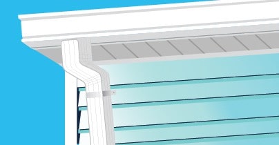 Don't forget to prepare your home for summer by cleaning your gutters and downspouts.