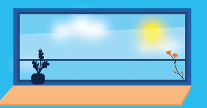 Fix your windows and screens to prepare your home for summer.
