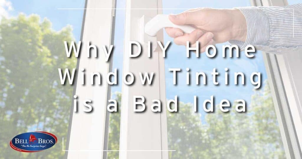 DIY Window Tint.