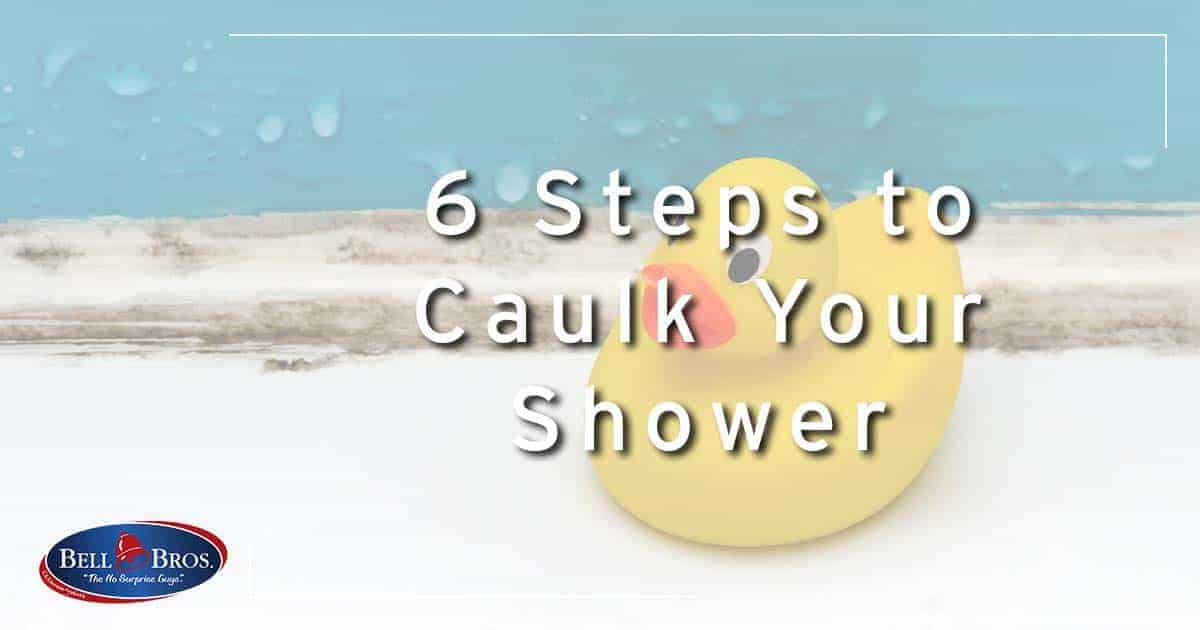 6 Steps to Caulk Your Shower