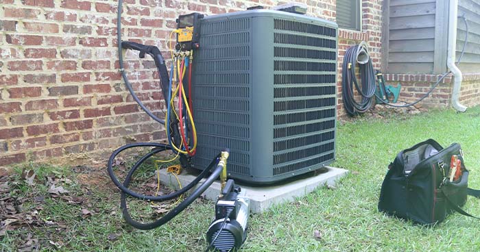 Always be sure to have a professional take care of new AC installation.