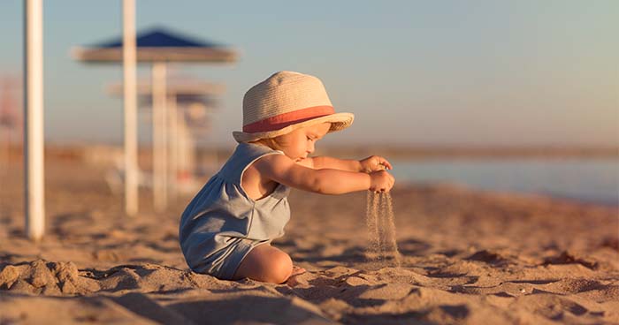 Children need to be kept cooler than adults, they can't regulate their internal temperature.