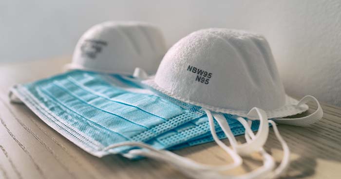 N95 masks are great at protecting against smoke and other air pollutants.
